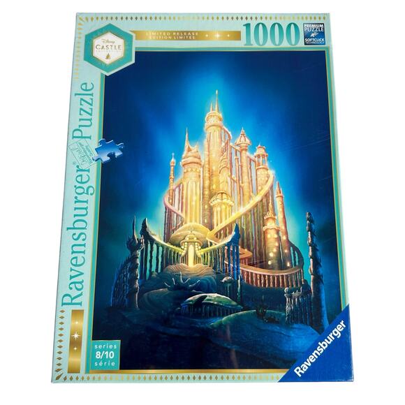 Disney Other - Disney Castle Collection The Little Mermaid Ariel Puzzle Limited Release